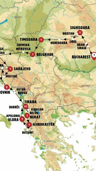 13D12N • Romania and the Balkans with Albania