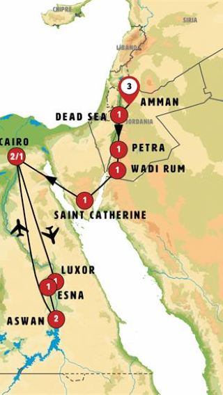 15D14N • Lights of Jordan and Egypt with Nile Cruise