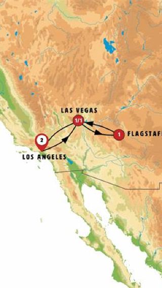 6D5N • Los Angeles, Las Vegas, and the Grand Canyon, Ending in LAX