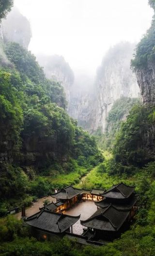 2D1N • Visit movie filming location: Wulong Natural Three Bridges + Fairy Mountain + Longshui Gorge