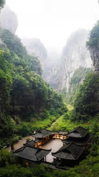 2D1N • Visit movie filming location: Wulong Natural Three Bridges + Fairy Mountain + Longshui Gorge