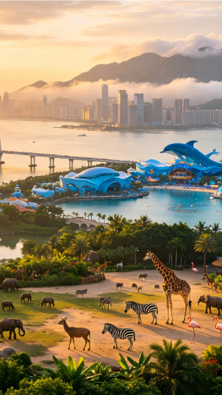 8D7N • Discover Two Chimelong Parks in Guangdong. Explore Bay Area tech & crafts. Explore 'Nanling Wildlife Kingdom' at Shenzhen Science Museum to discover the unique ecosystem of Lingnan.