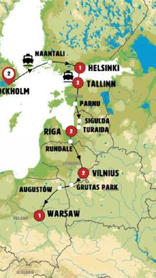 12D11N • Baltic Capitals