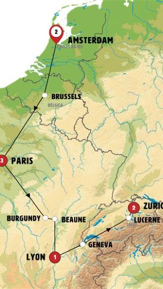 10D9N • Desired Europe end Zurich
