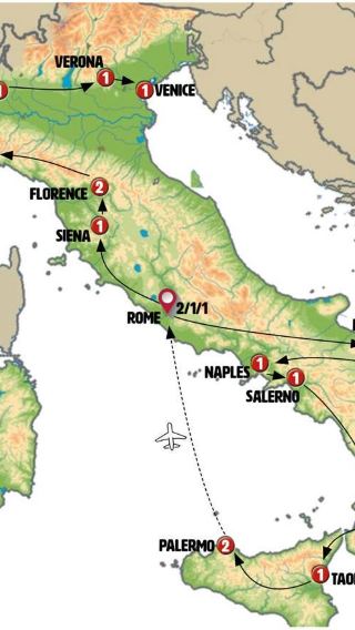 19D18N • Italian Roundabout Complete End Venice