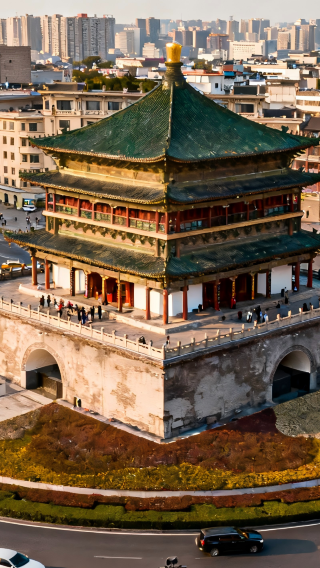 5天4晚 • 西安「陝西曆史博物館＋回民街＋大唐不夜城＋兵馬俑」鐘鼓樓商圈自選 5 鑽 · 金牌導遊 · 獨立精講 · 贈價值 298 元精美漢服妝造 · 舒適型專車