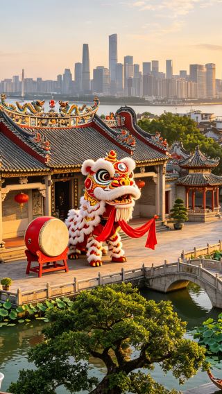 7D6N • Guangzhou & Chaoshan dual culture tour: discover Shunde cuisine, Foshan Ancestral Temple lion dance, Lingnan architecture & Chaozhou old town charm