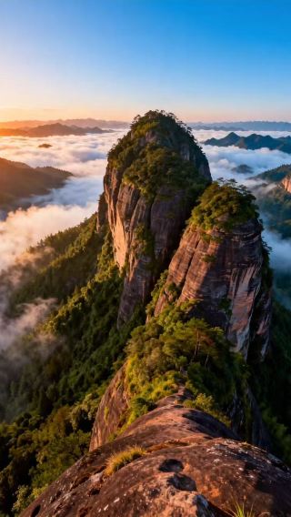 4D3N • Wuyi Mountain + Tianyou Peak + Jiuquxi Bamboo Raft Drifting