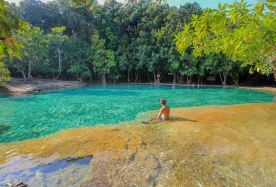 2D1N · Group Tours · Krabi Outback Explorer with Emerald Pool, Wareerak Hotspring and ATV · Walk on Emerald Pool and take a refreshing dip in the fresh water. Enjoy a private relaxation at Wareerak Onsen Spa, and ride an ATV through Krabi's lush jungle near Klong Son River.