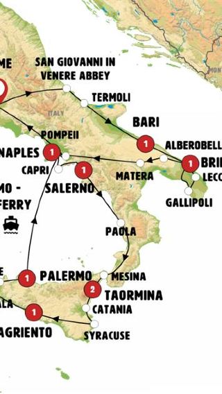 11D10N • Beautiful Puglia, Southern Italy and Sicily