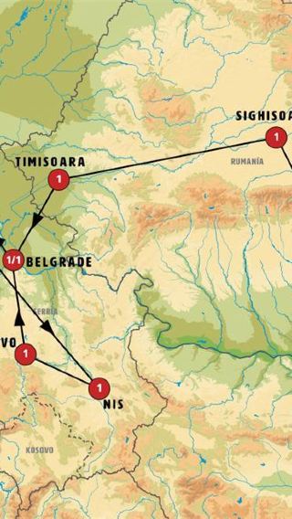 10D9N • Romanian and Serbian Treasures