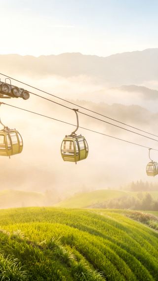 5D4N • Private transfer service available upon consultation. Upgrade limited: 3 nights deluxe 5-diamond hotel, Guilin + Yangshuo + Longji Rice Terraces + Bamboo Raft + All Tips Included · Senior-friendly