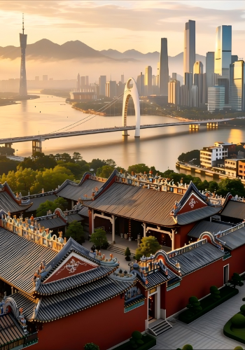 6D5N • Uncover authentic southern China: Lingnan hills & heritage alleys - Seven Star Crags Cruise, Fengjian Water Town, Qinghui Garden, Yongqing Fang & Pearl River Night Cruise-fully customisable itinerary