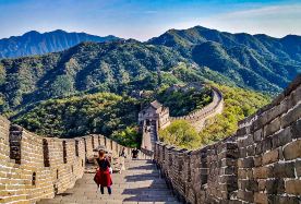 8D · Group Tours · Small-Group China Tour to Beijing, Xi'an and Shanghai · High Speed Trains and Domestic Airfares Included · This small group China tour includes visits to the Forbidden City, Mutianyu Great Wall, Terracotta Army, Giant Wild Goose Pagoda, the Bund, and Yu Garden, along with local dishes and shows.