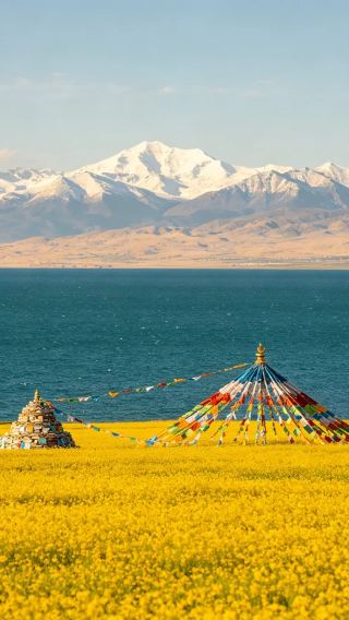6D5N • Zhangye · Qinghai Lake · Chaka Salt Lake · Qilian · Mogao Caves · Mingsha Mountain and Crescent Spring