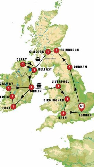 20D19N • Stories and Legends: United Kingdom, Scotland, and Ireland with London