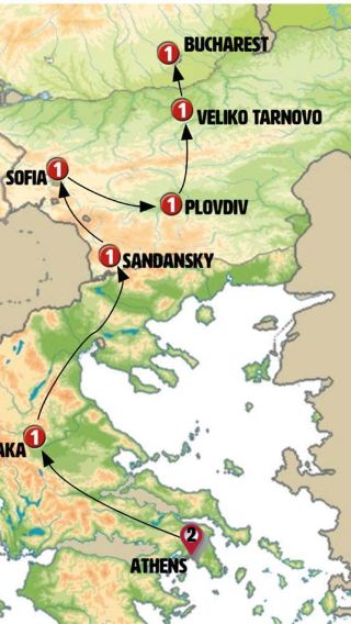 9D8N • From Athens to Bucharest