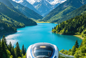 2D1N · Group Tours · Direct High-Speed Rail to Jiuzhaigou + Tickets Included · Professional Guide · Inquire for Discounts · 5-Diamond Hotel · Jiuzhaigou Fairyland & Huanglong Scenic Area · Chengdu high-speed rail round trip to Jiuzhaigou ensures availability of tickets,2-hour direct trip saves 8 hours,Weekend trip to Jiuzhaigou 