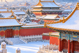 5D4N · Group Tours · Winter at the Forbidden City. Book 7 days ahead for Holiday Inn Express. Visit the Palace Museum, Summer Palace, Old Summer Palace, Temple of Heaven & the Great Wall. Departs with even 1 person. · Christmas Snow & Ice Season — Book 7 Days Early & Lock in Holiday Inn Express. In-Depth Tour: Palace Museum, Summer Palace, Ruins of the Old Summer Palace & Temple of Heaven