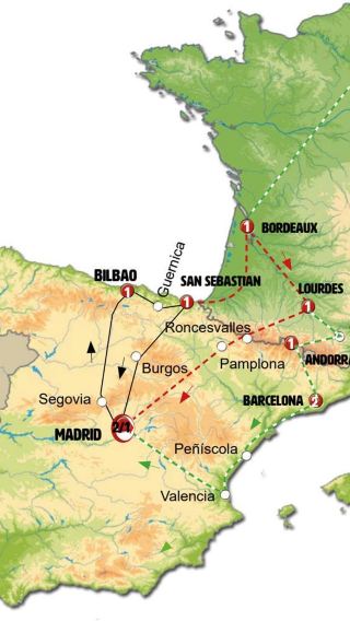 11D10N • Madrid, Basque Country, Andorra and Barcelona with Lourdes