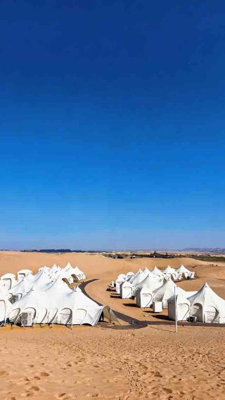 5D4N • Yinchuan-Zhongwei No. 7 Starry Sky Tent hotel, stargazing, ample Shapotou time, free desert buffet, airport & station transfers included
