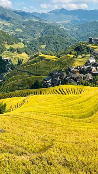 6D5N • Guilin + Yangshuo + Longji Rice Terraces - Take Li River 3-star essential cruise, Bamboo raft, Ten-mile Gallery, Elephant Trunk Hill, all classic included.