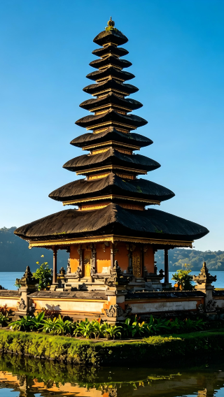 3D2N • Indonesia Bali + Tegalalang Rice Terraces + Tirta Empul Temple + coffee plantation + Ulun Danu Bratan Temple