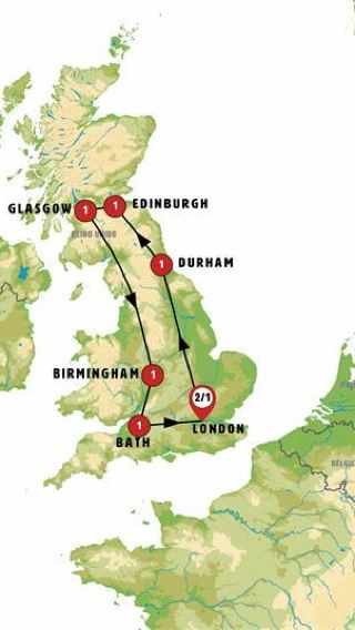 10D9N • London, Scotland, and Southern England