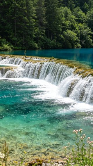 3D2N • Jiuzhaigou & Huanglong: high-speed railway station transfers, upward cable car & sightseeing bus included