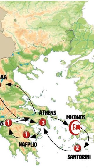 11D10N • Greek Islands, Northern Greece and Peloponnese