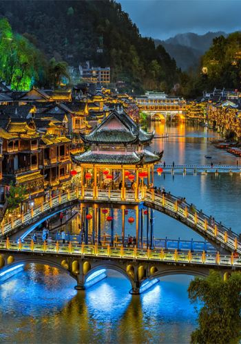 5D4N • Changsha + Zhangjiajie + Fenghuang County + Fenghuang Ancient Town + Tianmen Mountain National Forest Park