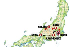 6D5N · Group Tours · Central Japan End Kyoto · 
