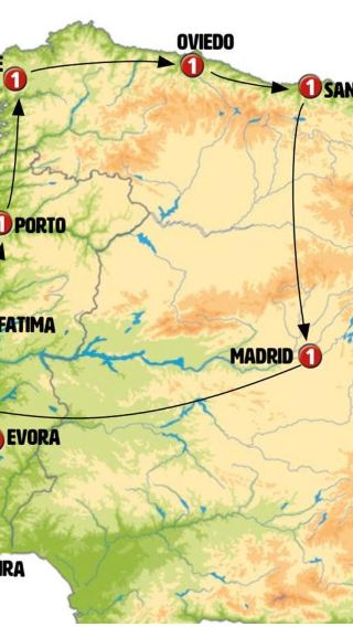 12D11N • Complete Portugal and Northern Spain end Lisbon