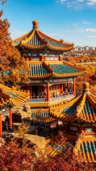 6D5N • Golden Autumn Beijing: Pre-book Holiday Inn. Beijing World Heritage Tour: Forbidden City, Great Wall, Summer Palace, Old Summer Palace, Temple of Heaven, Gubei Water Town, local food