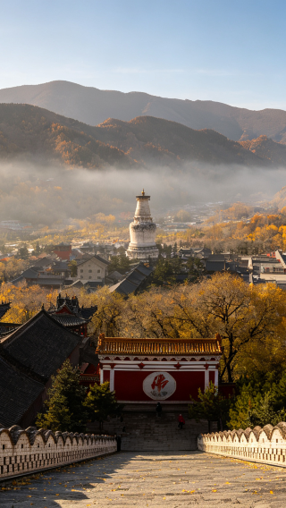 4D3N • Shanxi Taiyuan, Datong, Ying County Buddhist Temple, Mount Wutai, Yanmenguan 