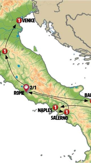 11D10N • Rome, Puglia and Campania With Northern Italy End Venice