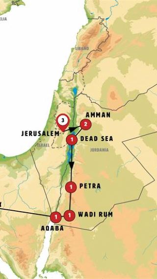 12D11N • Jerusalem, unforgettable Jordan and Cairo