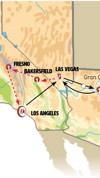 6D5N • Los Angeles, Las Vegas, and the Grand Canyon