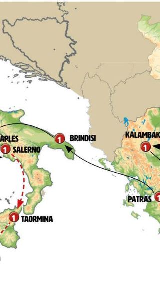 11D10N • Complete Greece with Puglia and Campania