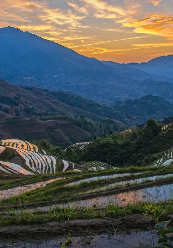 4D3N • Colorful Guilin highlights tour: Longji Terraces + Huangluo Yao Ethnic Village + Ping'an Zhuang Ethnic Village + Li River + West Street + Reed Flute Cave + Elephant Trunk Hill + Yaoshan Mountain