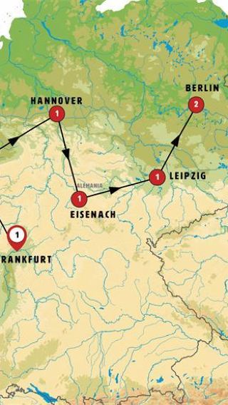 8D7N • Tour of the Heart of Germany, Ending in Berlin