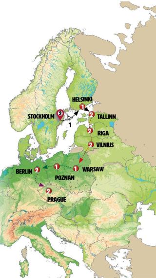 17D16N • Baltic Capitals End Prague