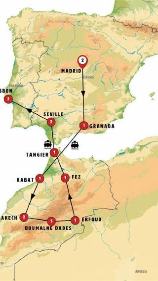 15D14N • Madrid, Andalusia, Morocco and Lisbon (without Alhambra)