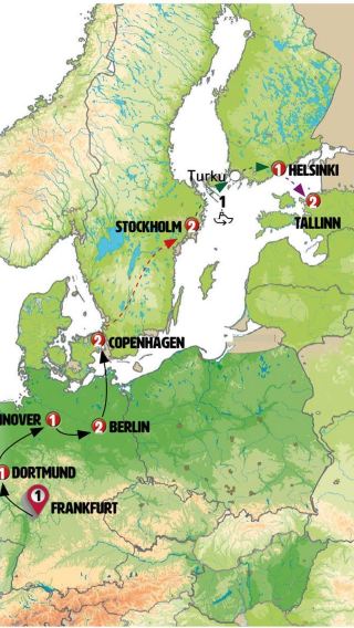 12D11N • German Trek End Helsinki