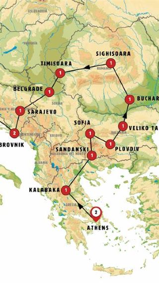 20D19N • Balkan Extravaganza