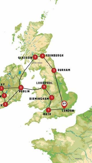 17D16N • London, Scotland, Ireland, and Southern England