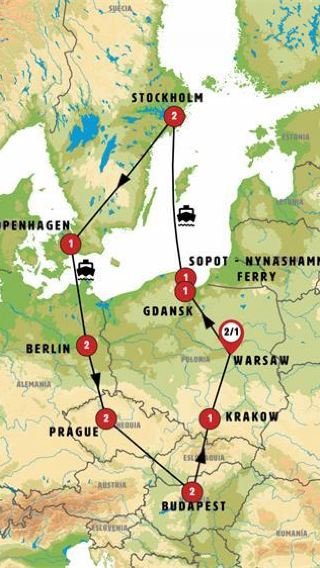16D15N • Fabulous Poland, Scandinavia and Eastern Europe