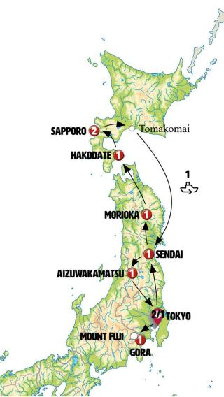 12D11N • North Japan and Hakone