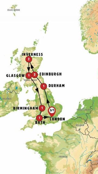 13D12N • London, the Highlands, and Southern England