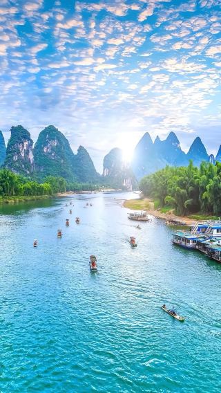 4D3N • Special price for Fri & Sat: Tips Included, Li River bamboo rafting, Nine-Horse Hill, 20-yuan note viewpoint, Xianggong Hill, optional overnight stay at Longji Terraces